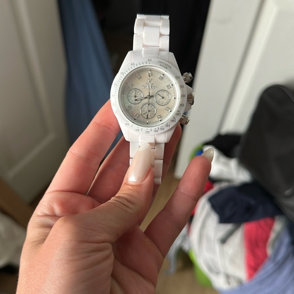 ToyWatch White Chronograph Women's Watch - Picture 2 of 4